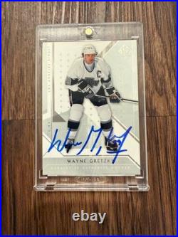 2007 SP Wayne Gretzky Auto Autograph Signed Kings G2U