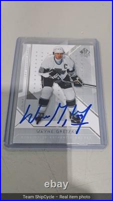 2007 SP Wayne Gretzky Auto Autograph Signed Kings G2U