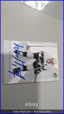 2007 SP Wayne Gretzky Auto Autograph Signed Kings G2U