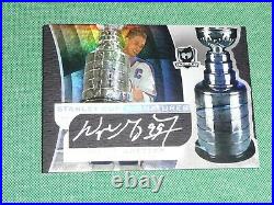 2008-09 The Cup WAYNE GRETZKY Auto 21/50 Stanley Cup Signatures Autograph L@@K
