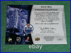 2008-09 The Cup WAYNE GRETZKY Auto 21/50 Stanley Cup Signatures Autograph L@@K