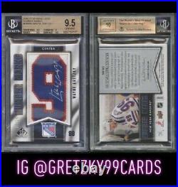 2010-11 SP Game-Used Wayne Gretzky Number Marks Auto 15/25 BGS 9.5/10