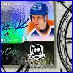 2010-11 UD The Cup GRETZKY/MESSIER/KURRI 3 Stanley Cup Signatures /10 #SC3-EDM