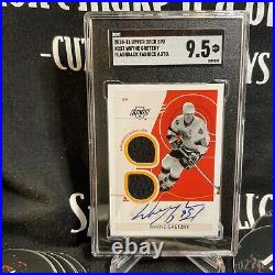 2010-11 Upper Deck SPX WAYNE GRETZKY #257 SGC 9.5 Auto Autograph GU Jersey