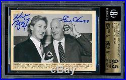 2011-12 Parkhurst Champions Auto Gordie Howe Wayne Gretzky #123 Autograph 1/1