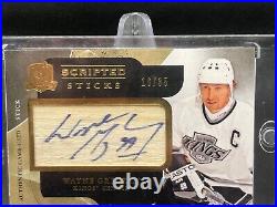 2011-12 The Cup Scripted Sticks Autograph S-wg Wayne Gretzky Rare /35 Hard Sign