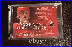 2011-12 UD SPX Wayne Gretzky Program Of Excellence Shadow Box Signatures