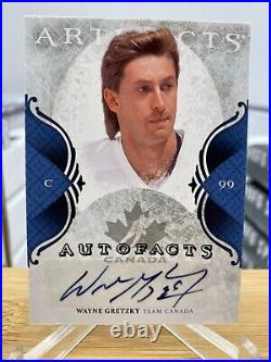 2011-12 Upper Deck Artifacts Autofacts Wayne Gretzky Auto Team Canada A-WG
