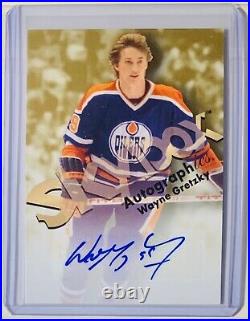 2012-13 Fleer Retro Hockey Wayne Gretzky Auto Skybox Autographics SSP Group A
