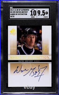 2012-13 SP Authentic Marks of Distinction Wayne Gretzky Auto /25 SCG 9.5/10