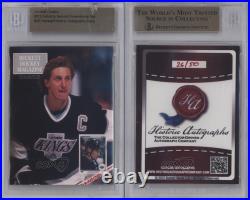 2013 Industry Summit Beckett Covers /50 Wayne Gretzky (Historic Autographs Back)