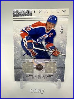 2014-15 Artifacts Jerseys Autographs #41 Wayne Gretzky /12 WOW! GOAT AUTO