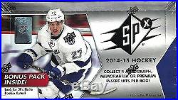 2014-15 SPx Factory Sealed Hockey Hobby Box Wayne Gretzky Shadowbox AUTO