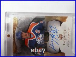 2014-15 The Cup Exquisite Collection Wayne Gretzky AUTO 15/25. AWESOME