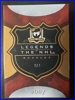 2015-16 The Cup Legends Of The Nhl Wayne Gretzky Mario Lemieux Bobby Orr 2/9