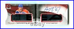 2015-16 The Cup Monumental Sticks Autographs #AMSWG Wayne Gretzky 2/5