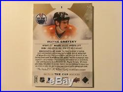 2015-16 UD The Cup #4/8 Wayne Gretzky Auto All Star Game-Used Patch