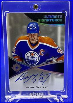 2015-16 Upper Deck Ultimate Signatures Autograph Auto Ssp Wayne Gretzky Oilers