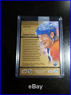 2016 Wayne Gretzky Autograph Upper Deck UD Exclusive Employee Card On Card