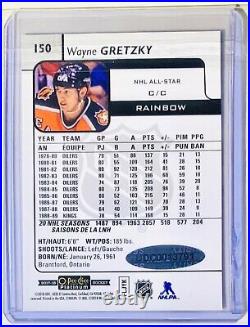 2017-18 O-Pee-Chee Platinum Wayne Gretzky Auto /10 Rainbow Refractor Autograph