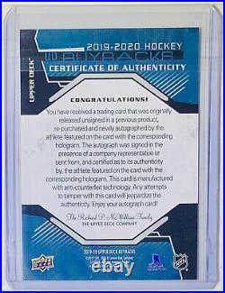 2017-18 O-Pee-Chee Platinum Wayne Gretzky Auto /10 Rainbow Refractor Autograph