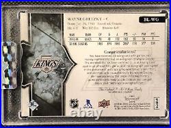 2017-18 Wayne Gretzky UD Splendor Borderless JSY AUTO #BL-WG 13/36