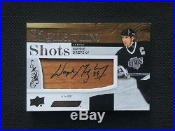 2018-19 Engrained Wayne Gretzky Signature Shots Stick Auto Autograph #/25 SS-WG