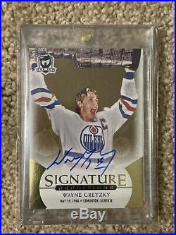 2018-19 The Cup Signature Renditions Wayne Gretzky Hard Signed Auto Oilers