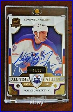 2019-20 The Cup All Time Alum Wayne Gretzky Auto #/25