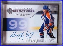 2019-20 Ultimate Collection Ultimate Signatures Wayne Gretzky HOF Auto SP
