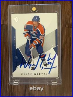2019 SP Authentic- Wayne Gretzky- Auto Autograph- Oilers