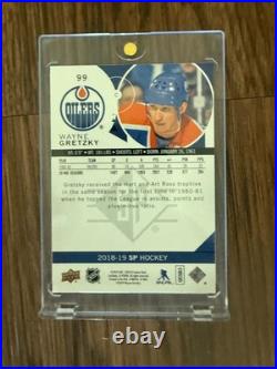 2019 SP Authentic- Wayne Gretzky- Auto Autograph- Oilers