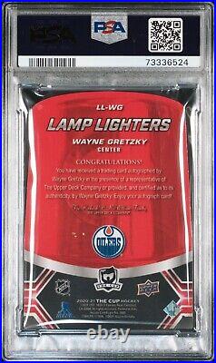 2020-21 Upper Deck The Cup Wayne Gretzky Lamp Lighters PSA 9? PLEASE READ