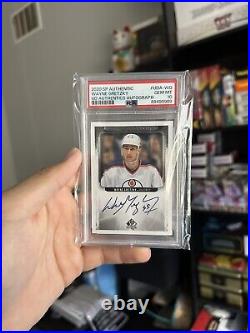 2020 SP Authentic UDA Wayne Gretzky Autograph PSA 10 Pop 2