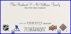 2021-22 UD Ice EXQUISITE COLLECTION Hockey Quinton Byfield /49 ON CARD AUTO RC
