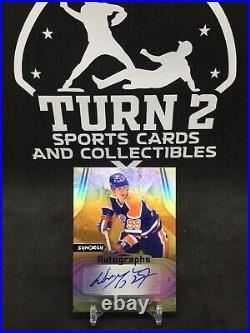 2021-22 Upper Deck Synergy Auto Wayne Gretzky #A-WG Auto HOF