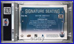 2021-22 WAYNE GRETZKY Premier Signature Seating Auto PSA 9 Auto 10 Gem Mint