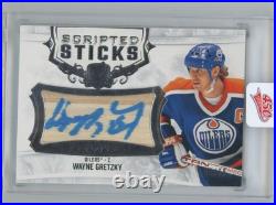 2022-23 Upper Deck The Cup Scripted Sticks Wayne Gretzky Auto 08/15