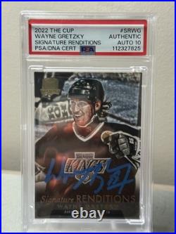 2022 The Cup Wayne Gretzky Signature Rendition Auto PSA 10