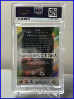 2022 The Cup Wayne Gretzky Signature Rendition Auto PSA 10