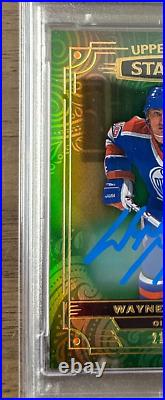 2022 Upper Deck Stature Wayne Gretzky Gren Autograph 21/25 #1 Psa 7