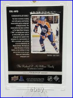 2024-25 The Cup Exquisite Autograph Patch Wayne Gretzky /10 EBL-WG Glove