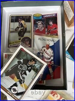 500+ Cards NHL Lot Opc Topps Wayne Gretzky Mario Lemieux Hockey