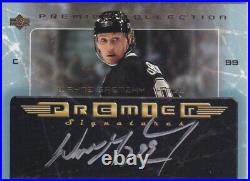 (6) 2004 Wayne Gretzky Ud Premier Auto #ps-wg Autographed Signature Hard Signed