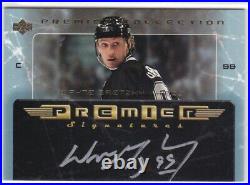 (6) 2004 Wayne Gretzky Ud Premier Auto #ps-wg Autographed Signature Hard Signed