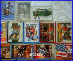 62 Card NHL Autographs & Inserts Lot! Gretzky Auto/serial #ed/jersey Cards/