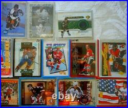 62 Card NHL Autographs & Inserts Lot! Gretzky Auto/serial #ed/jersey Cards/