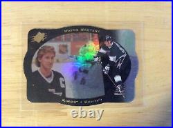 96-97 SPx Holoview Die-Cut Gretzky Signed BGS 9 with 10 AUTO PLUS EVERYTHING READ