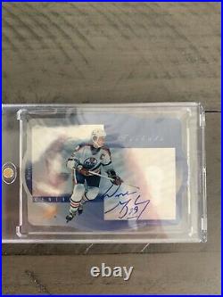 96/97 Upper Deck Spx Wayne Gretzky Gs1 Tribute Autograph Auto Oilers Kings Blues