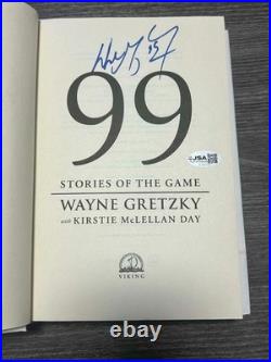 99 Stories of the Game Autographed by Wayne Gretzky JSA